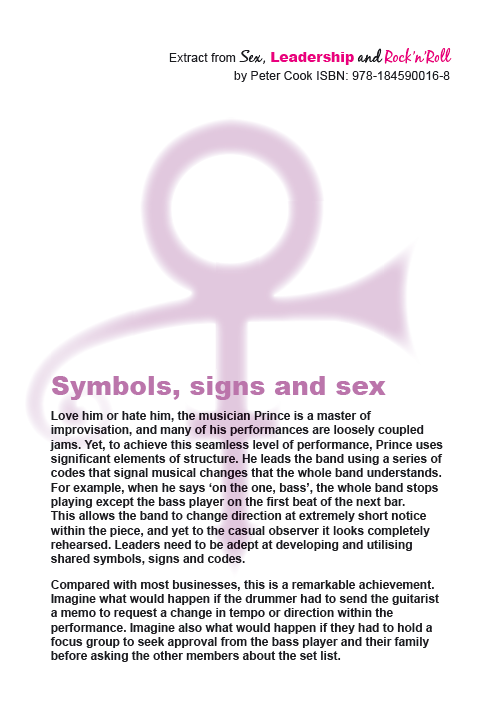 The 3S model - Symbols, Signs and Sex