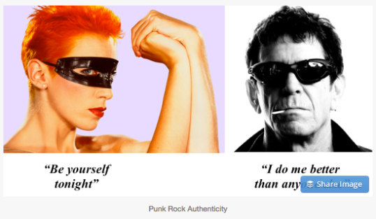 Authenticity Lou Reed Annie Lennox